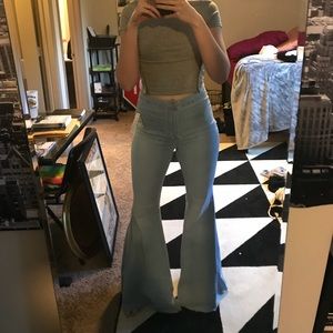 Free People super flare jean